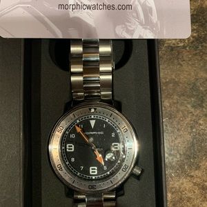 Morphic Men’s Watch With Stainless Steel Band